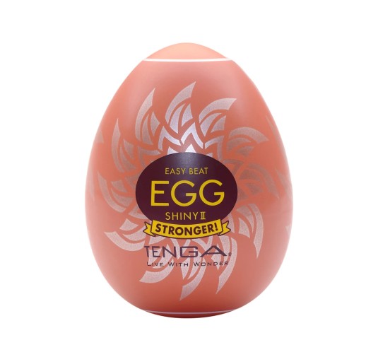 Tenga - Masturbator Ręczny W Kształcie Jajeczka Egg Shiny II